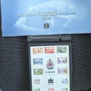 Millennium Canada 2000 Coins And 1967 Centennial Commemorative Stamp Box